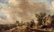 Haymaking. Jan van Goyen